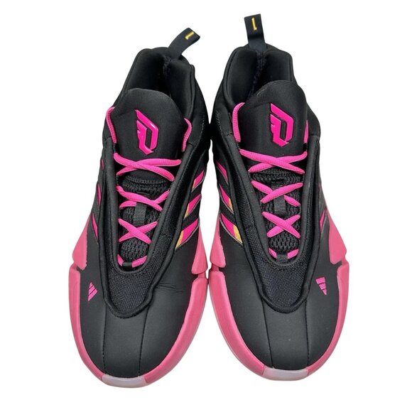 Adidas Dame 9 Miami Heat Vice Sz 11.5 Men Basketball Shoes Pink Black JQ7654 NEW main image 7